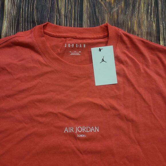 Air Jordan T-Shirt Mens 2XL Jumpman Tokyo Japan Exclusive Aster Pink HJ7343-629 - Picture 5 of 16